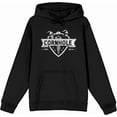 thumbnail image 4 of Cornhole Corn Crew Adult Black Long Sleeve Hoodie-Medium, 4 of 6