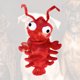 thumbnail image 3 of Disfraz de langosta roja para Halloween, ropa para perros, suministros para mascotas (rojo), 3 of 6