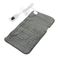 thumbnail image 4 of Electric Heating Pad, 6 Levels Rapid Heating Soft Material Back Electric Heating Pad Elastic Straps  For Travelling EU Plug 220V, 4 of 8
