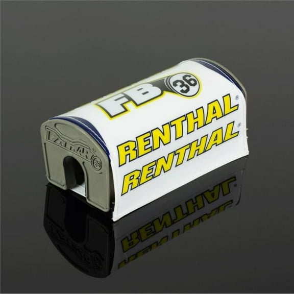 Renthal Fatbar36 White/Blue/Yellow Handlebar Pad (P348)