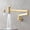 Brushed Gold With Dual Function Nozzle, variant on SOKNARKU Solid Brass Square Wall Mounted Folding Faucet Double Switch Foldable Kitchen Sink Pot Filler Faucet Matte Black