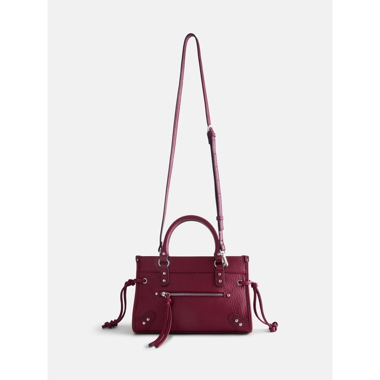 No Boundaries Fashion Square Tote Bag, Rich Red photo 1