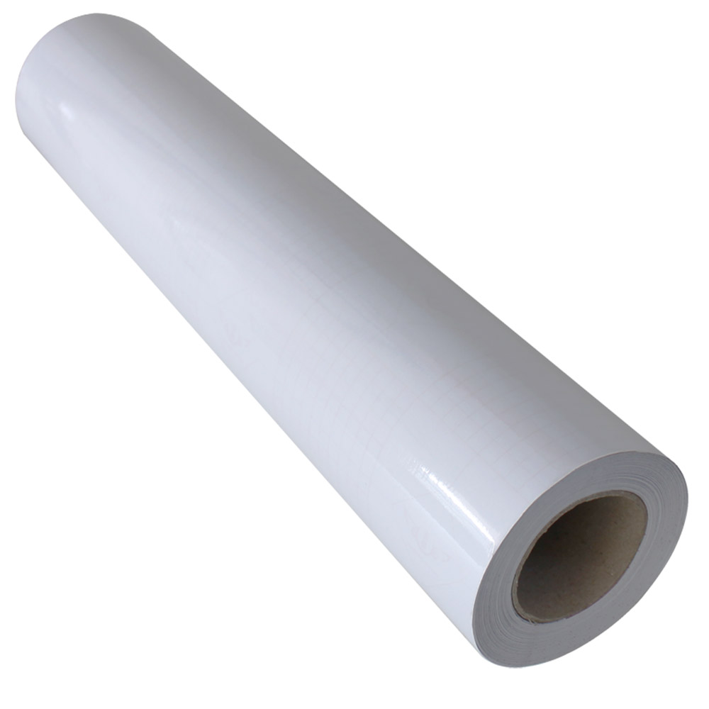 Techtongda 2Mil 25"X164' Glossy Laminating Film for Cold Laminator Advertising
