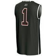 thumbnail image 3 of Youth GameDay Greats Black #1 Jackson State Tigers Lightweight Basketball Jersey, 3 of 4