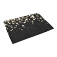 thumbnail image 3 of MKHERT Stars Black Doormat Rug Home Decor Floor Mat Bath Mat 23.6x15.7 inch, 3 of 3