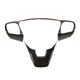 thumbnail image 2 of Embellecedor de volante de 2 uds., pegatina de panel de control estilo fibra de carbono de repuesto para Ford Bronco Sport (CX430) 2021 y posteriores, 2 of 14