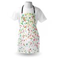 thumbnail image 4 of Carnival Apron, Vibrant Colored Geometric Shapes Illustrations Holiday Festival Thematic Graphic, Unisex Kitchen Bib with Adjustable Neck for Cooking Gardening, Adult Size, Multicolor, by Ambesonne, 4 of 4
