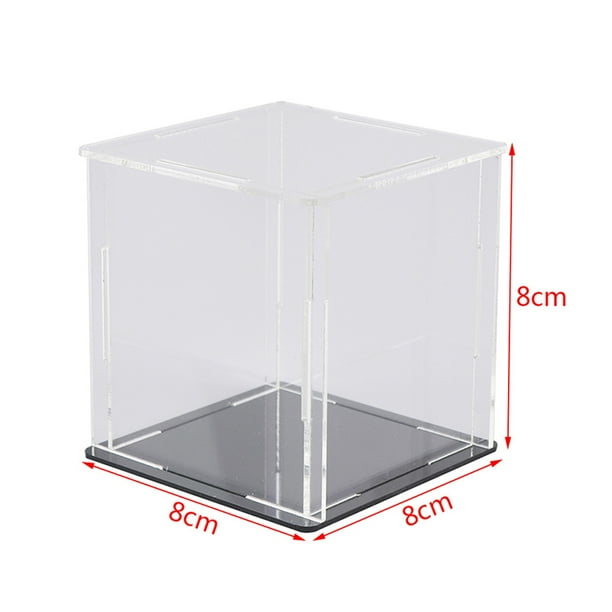 Party Yeah Acrylic Display Case SelfAssembly Clear Cube Box UV