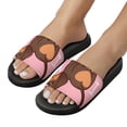 thumbnail image 5 of GZHJMY Stylish Slides for Women Men, Cute Smiling Dachshund Puppy Dog Soft Flexible Slip-on Sandals Slippers, 5 of 7