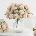 thumbnail image 4 of Tahtuvzn School Home Decor Simulation Artificial Flower 7 Bouquets of Table Tennis Chrysanthemum Outdoor Flowers for Indoor/Outdoor Hanging Flowerpot Decorations, 4 of 4