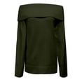 thumbnail image 6 of DHFJKG Batwing Long Sleeve Sweaters Women Off Shoulder Knitted Pullover Soft Casual Loose Fit Fashion Spring Fall Outfits Trendy Tops, 6 of 6