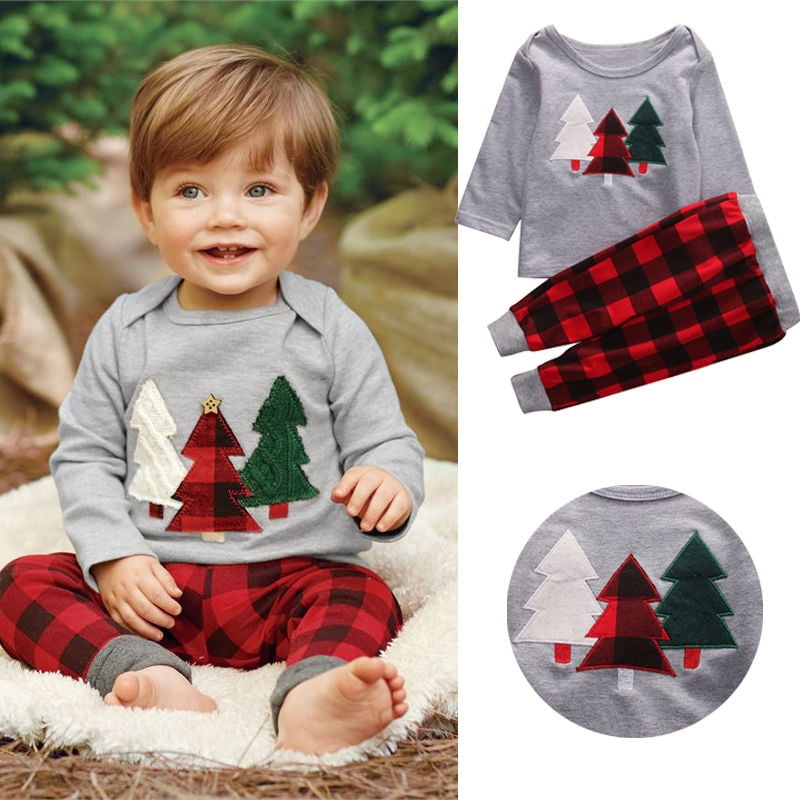baby boy christmas day outfit