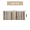 thumbnail image 5 of Home Weavers Inc Home Weavers Glamour Collection 100% Polyester Microfiber TPR Non-Slip Machine Washable Bathroom Rug 20"X54" - Linen, 5 of 5
