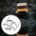 thumbnail image 4 of 1:12 Aluminio Metal Beam Bracket Upgrade Reemplazos, haz de montaje fijo pa 1/18 Crawler, Truck Model, Accessories Plata Baoblaze Soporte de viga de coche RC, 4 of 8