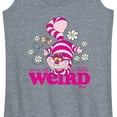 thumbnail image 3 of Disney - Alice in Wonderland - We're All A Little Weird - Women's Racerback Tank Top, 3 of 5