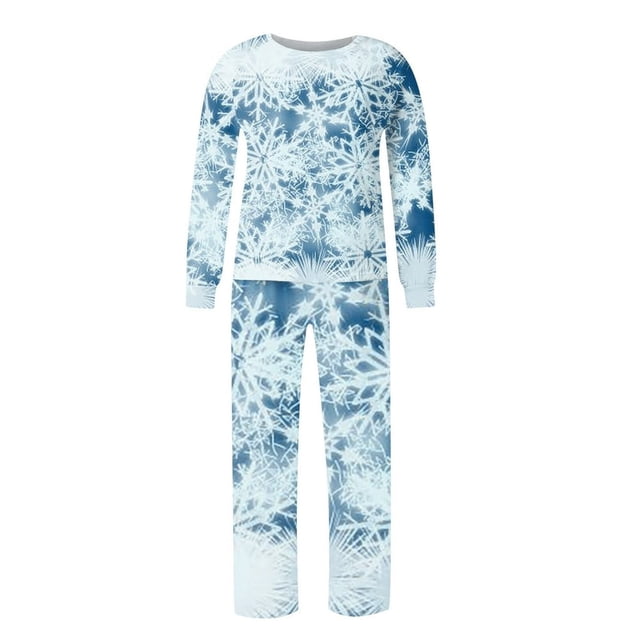 Pyjamas de Noël Assortis pour Femmes Ensembles de Pyjamas de Vacances pour la Famille