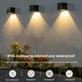 thumbnail image 4 of Leyfeng Solar Powered Wall Light Outdoor Waterproof Lighting Home Garden Lights, 4 of 6