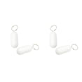 thumbnail image 2 of sweethay Llavero flotante Anti-perdida Figuración secundaria Sólido Ligero Llavero de color brillante para canotaje Surf Deportes al aire libre Blanco2pcs 2piezas sweethay CBP270570, 2 of 6
