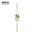 thumbnail image 1 of Advancent Colgador de macramé hecho a mano para plantas, flor/colgador de macetas para decoración de pared, patio, jardín, decoración para sala de Jardín y Patio No.10 Advancent HA001777-10, 1 of 1