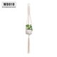 thumbnail image 3 of Naiovety Colgador de macramé hecho a mano para plantas, flor/colgador de macetas para decoración de pared, patio, jardín, decoración para sala de Jardín y Patio No.10 Naiovety HA001777-10, 3 of 6