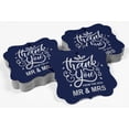 thumbnail image 4 of Inkdotpot Pack Of 100 Thank You From The New Wedding Paper Tags DIY Craft Bracket Shape Real Silver Foil Hang Tags, 4 of 7