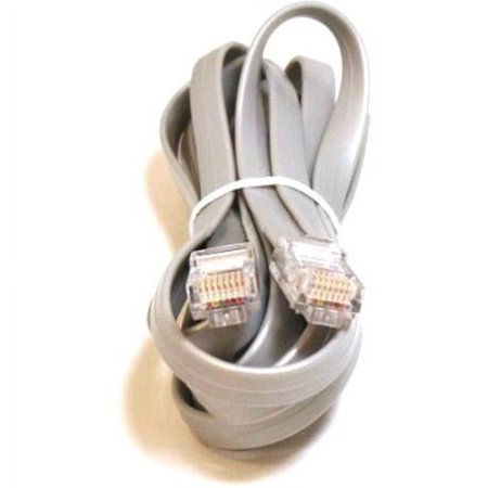 UPC: 0844660009450 | Monoprice Phone cable  RJ-45 (8P8C)  Reverse  7ft for Voice