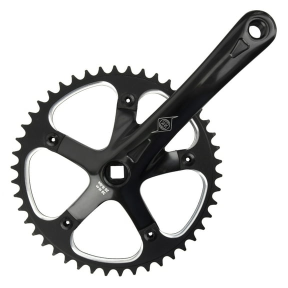 Origin8 Track/SS Crankset 170x46 103mm JIS Square Taper Black