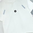 thumbnail image 4 of Zshosam Boys 2 Piece Set Short Sleeve Boy's Two Piece Striped Outfit Button Down Shirt Elastic Waist Shorts Vacation Matching Set Size 9T 10T,(White 9-10 Years), 4 of 4
