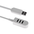 thumbnail image 4 of Graflsoa Compact White USB 2.0 Hub with 3 Ports, 28cm Cable for Enhanced Device Connectivity and Protection, 4 of 6