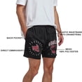 thumbnail image 3 of Naruto Akatsuki Men's Black Lounge Shorts  Large, 3 of 7