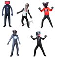 thumbnail image 2 of Skibidi-Disfraz de Cosplay para hombre, traje con cámara de TV, traje de juego skibidi dop yes Toilet, mono de Halloween para fiesta, novedad de 2023 xuanjing unisex, 2 of 2