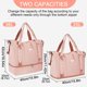 thumbnail image 3 of Sac de Voyage 35L Weekend Sac bandoulire, Sac de Sport Spar Sec et Humide Sac de Course Impermable para mujer hombre Sport Gym Weekender Sac Fourr, 3 of 5