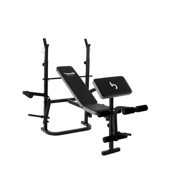 Banco Multiposiciones Gym Plegable Y Ajustable Bywell Pesas