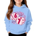 thumbnail image 2 of 67 Six Seven Letter Hoodies Sweatshirts For Kids Hoodies Sweatshirts Casual Pullover Hoodie With Unique Valentine'S Day Print Girls And Boys Crewneck Sweatshirt Sky Blue 160(13-14 Years), 2 of 7
