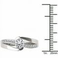 thumbnail image 4 of 3/4 Carat T.W. Diamond Solitaire 14kt White Gold Engagement Ring, 4 of 5