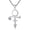 Silver, variant on Prince Symbol Necklace Sterling Silver Prince Pendant Necklace for Men Prince Symbol Jewelry for Prince Fans Black/Silver Plated