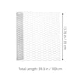 thumbnail image 2 of RENACLIPY Galvanized Iron Wire Net Hexagonal Mesh for Poultry Fence and Garden Use, 2 of 7