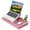 Dusty Rose-Ergonomic Pro 2.0, variant on Pro 2.0 Lap Desk With 9 Adjustable Heights Built-in Mouse Pad & Phone Slot - Full Microbead Cushion Storage Pocket Fits Laptops Up To 15.6" Denim Blue Style No. 49502