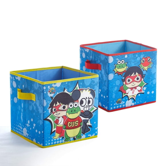 RYAN'S WORLD 2 Pack Storage Cube, Blue