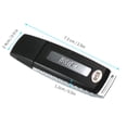 thumbnail image 3 of Mini Digital Voice Recorder 8GB USB Flash Drive Sound Audio Recorder Dictaphone with Dual USB Compatible with Windows Android-OTG Smartphone for Lectures Meetings Classes Interviews, 3 of 7