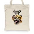 thumbnail image 2 of Happy Women's Day French Bulldog Sunflower Vintage Proud Mom Canvas Tote Bag Dog Lover Gifts Reusable Shopping Grocery Bag - 02030, 2 of 5