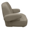 thumbnail image 4 of Wise 3127-1725 Premier Series Mid Back Pontoon Helm with Flip Up Arm Rests, Mocha Java, 4 of 6