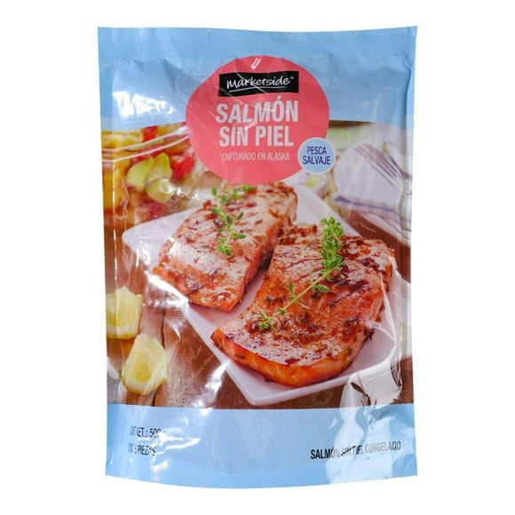Salmón Marketside sin piel 500 g (Pesca Salvaje)