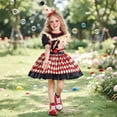thumbnail image 3 of Grblisyd Cute Outfits for Girls Clown Dress Halloween Costume for Little Ones, 3 of 4