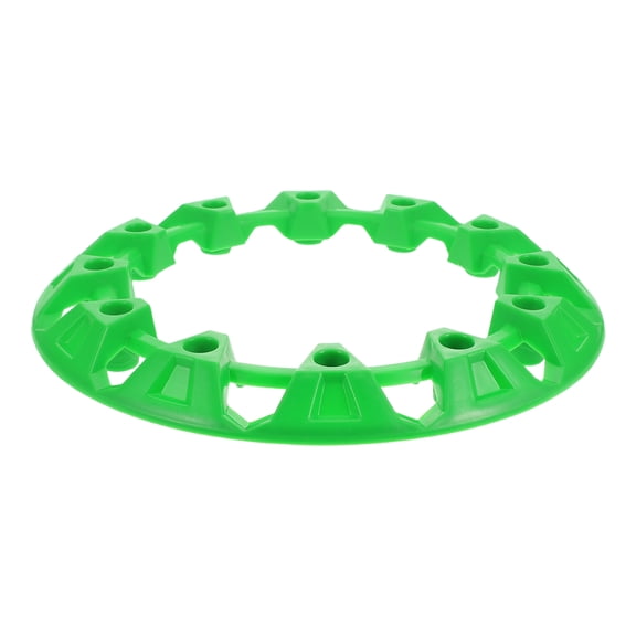 KONTONTY Green Car Wheel Hub Caps Plastic Hubcap Rim Covers for Atv Stylish Quad Accessories