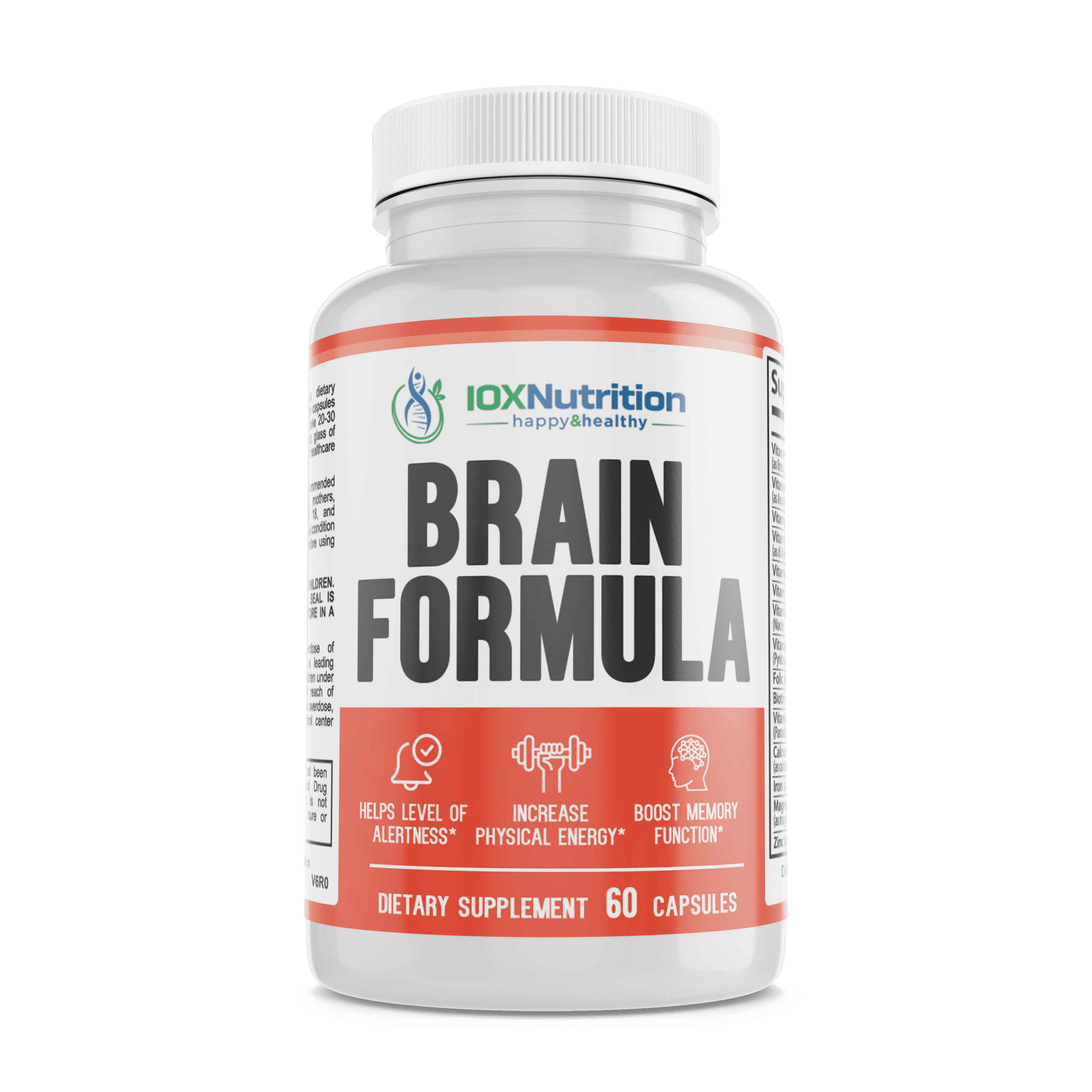 Increase Brain Performace Formula - Memory \u0026 Brain Supplement - Vitamin ...
