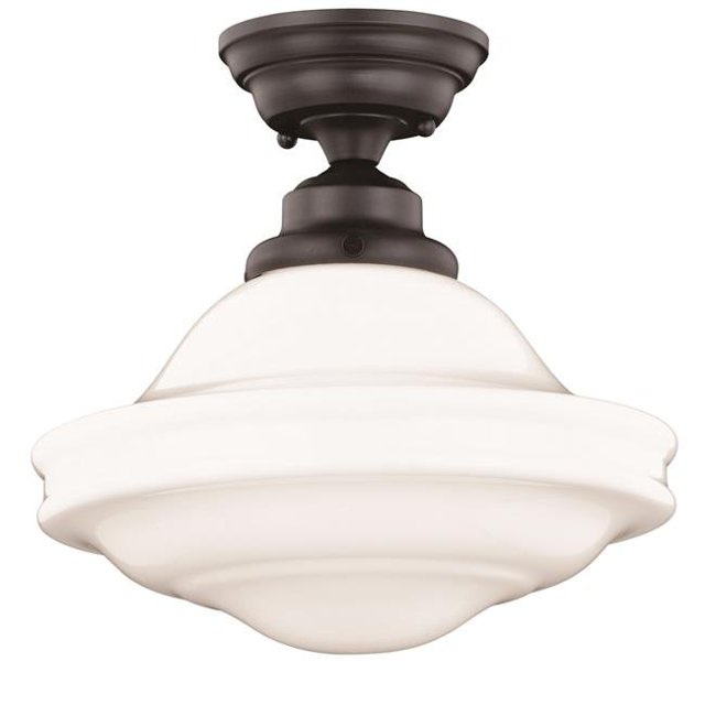 Vaxcel International C0178 Support Affleurant Huntley de 12 Po, Verre à Lait