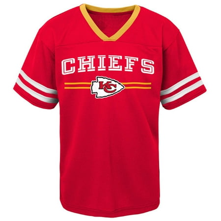 Kansas City Chiefs Jersey - Newborn & Infant Red Kansas City Chiefs Mesh Jersey T-Shirt