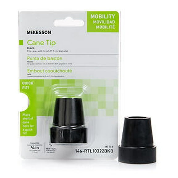McKesson Cane Tip, 3/4" - Each