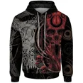 thumbnail image 2 of Sudadera con capucha de otoño para hombre, sudadera con capucha con estampado de calavera gótica, ropa para hombre, ropa Y2k, sudaderas para hombre, jersey informal Harajuku, 2 of 4